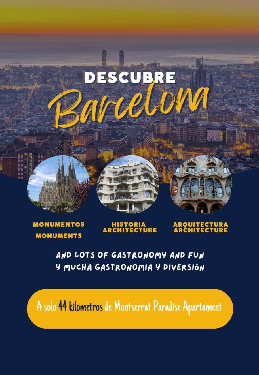 Alojamiento En Montserrat- Montserrat Paradise Apartament Monistrol de Montserrat 外观 照片
